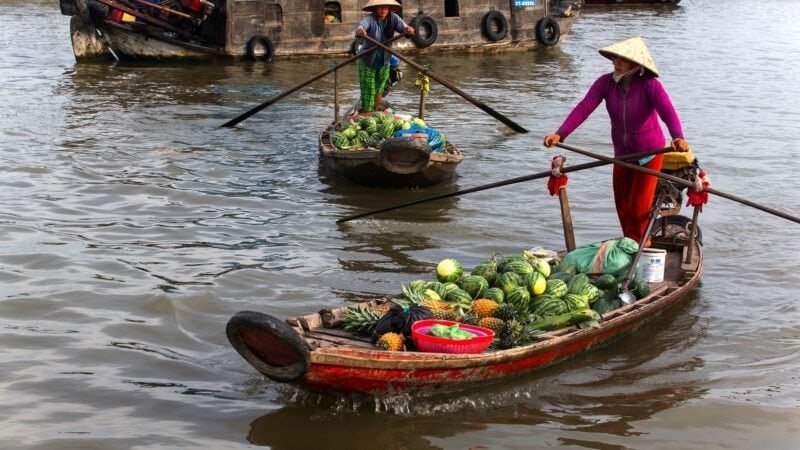 Bateaux en Thaïlande