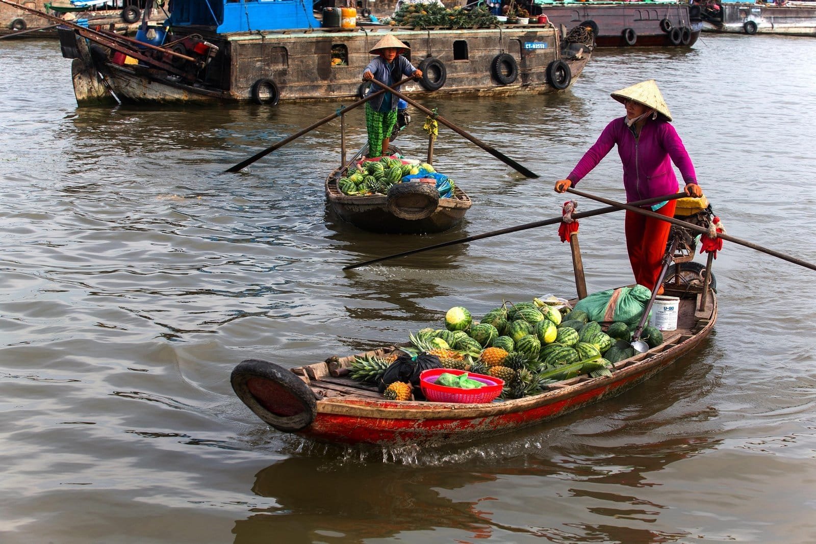 Bateaux en Thaïlande