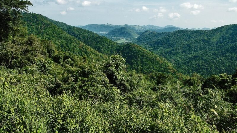 Paysage en Thaïlande