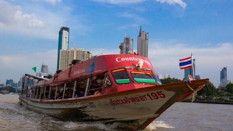 Bateau en Thaïlande