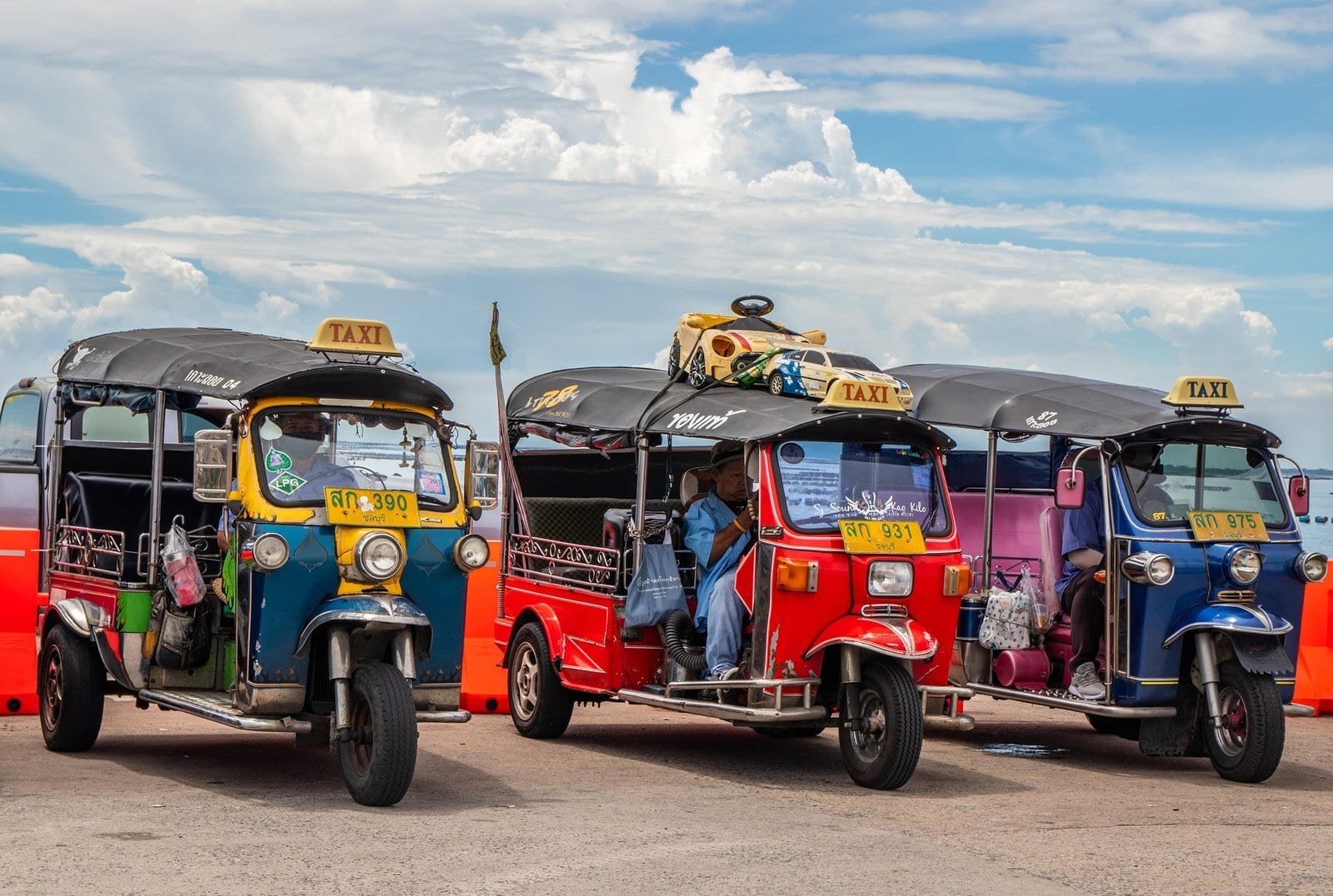 Tuk-tuk en Thaïlande