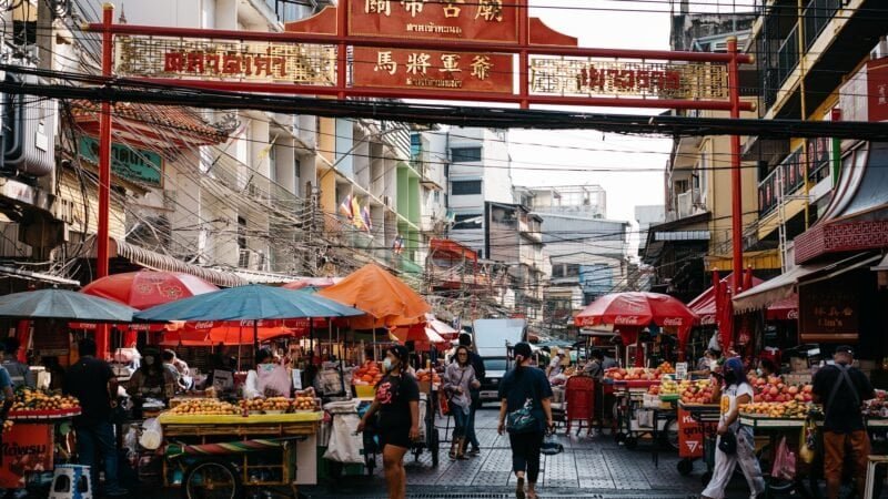 Marché en Thaïlande