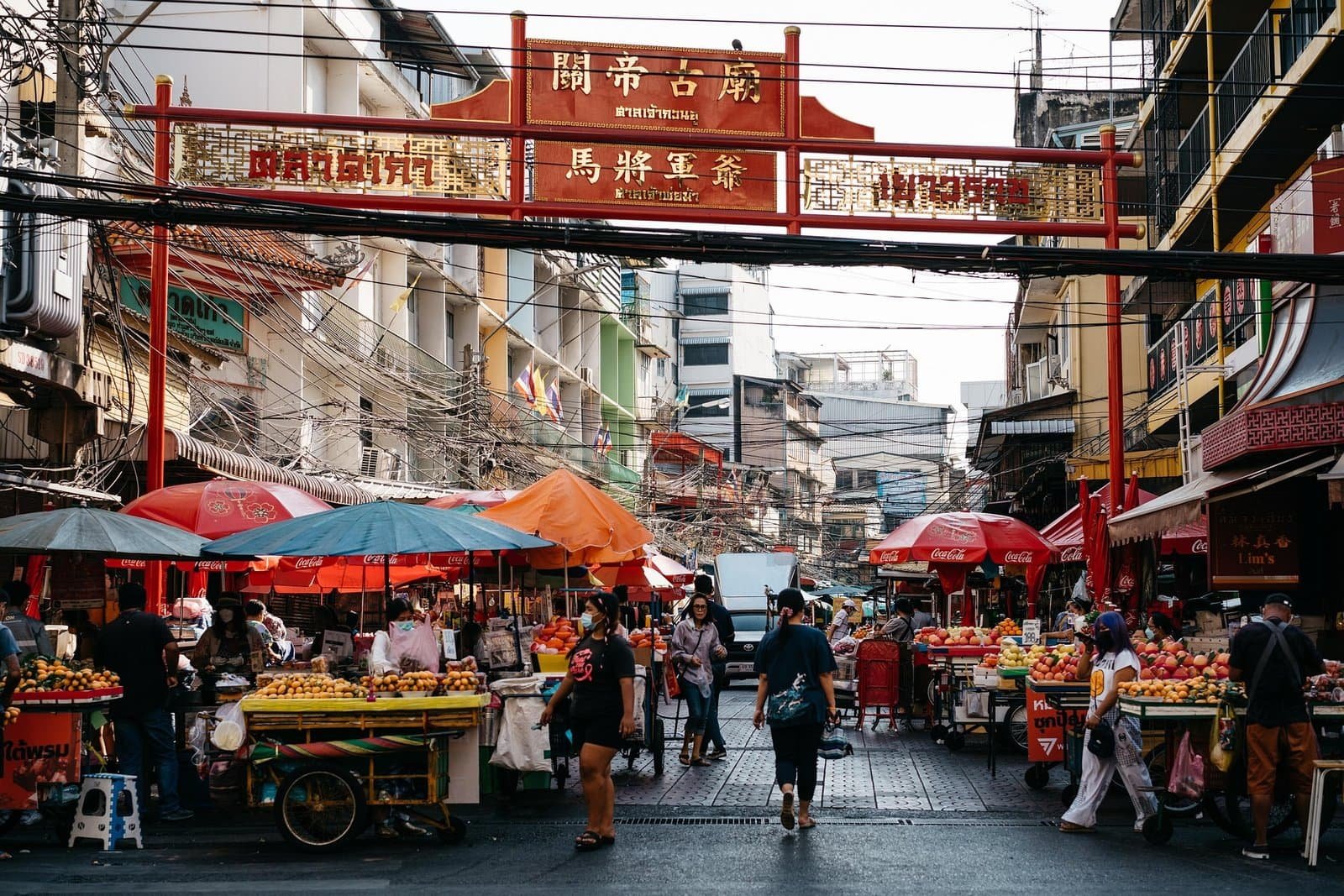 Marché en Thaïlande
