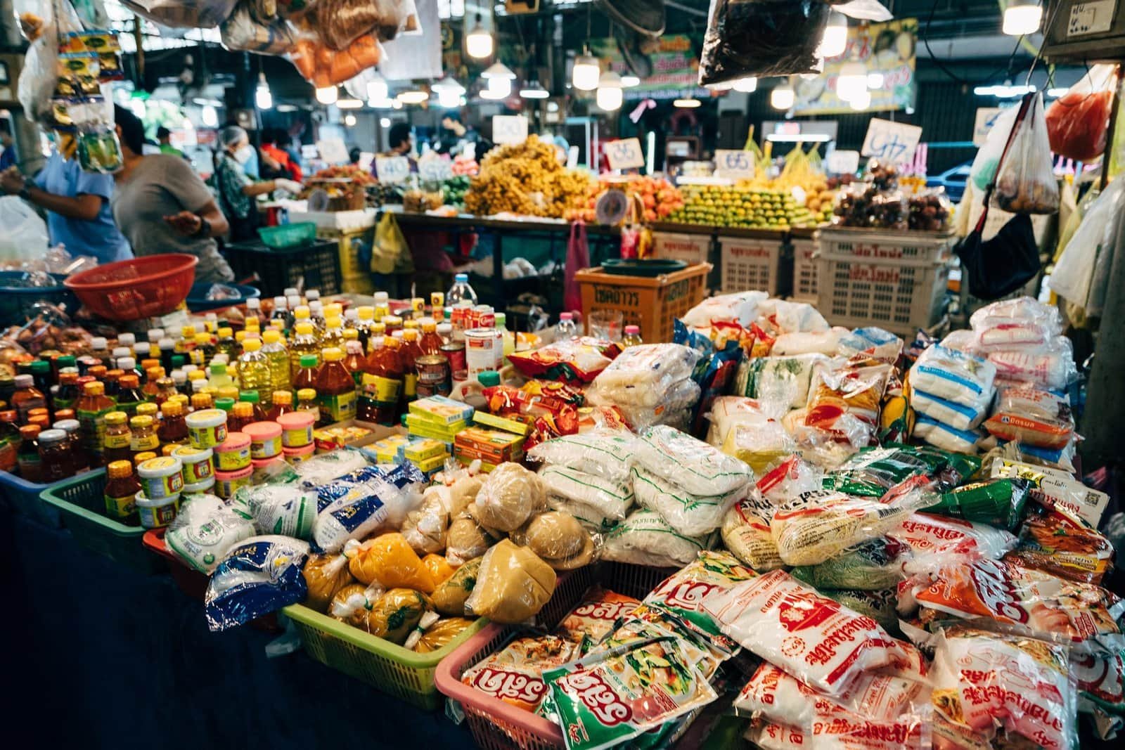 Marché en Thaïlande