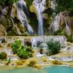 Cascade naturelle dans le parc national des chutes Mae Surin, Mae Hong Son.