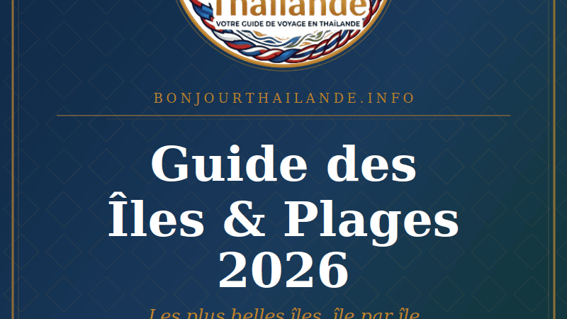 Couverture du guide des îles et plages de Thaïlande par Bonjour Thaïlande